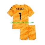 Liverpool A Becker 1 Dres Golmanski Dječji Treći 2023/2024 Kratkih Rukava Liverpool A Becker 1 Dres Golmanski Dječji Treći 2023/2024 Kratkih Rukava